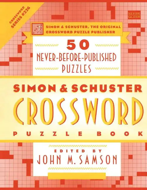 Simon & Schuster Crossword Puzzle Book: 50 Never-Before-Published Puzzles - Paperback