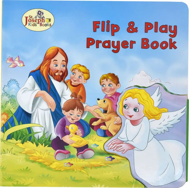 St. Joseph Flip & Play Prayer Book - Board Book