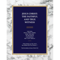 Jesus Christ: The Faithful and True Witness - Paperback