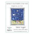 Silent Night: Christmas Nativity Quilt Pattern - Paperback