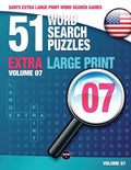 Sam's Extra Large-Print Word Search Games: 51 Word Search Puzzles, Volume 7: Brain-stimulating puzzle activities for many hours of entertainment - Paperback