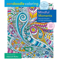 Zendoodle Coloring: Mindful Moments: Peaceful Doodles to Color and Display - Paperback
