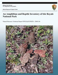 An Amphibian and Reptile Inventory of Isle Royale National Park - Paperback