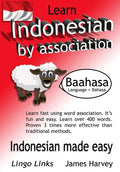 Learn Indonesian by Association - Lingo Links: The Easy Playful Way to Learn a New Language. - Paperback