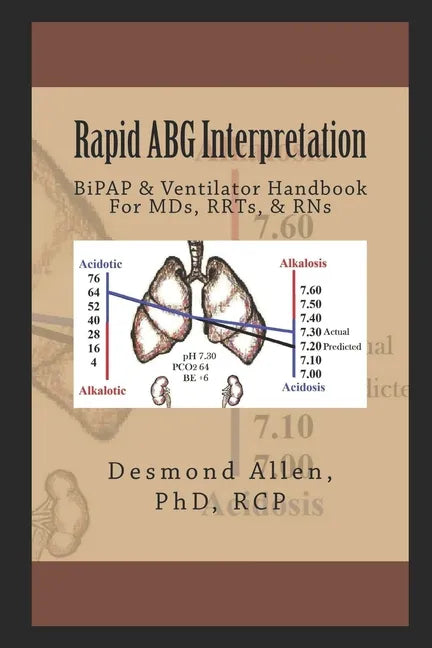 Rapid ABG Interpretation: BiPAP & Ventilator Handbook For MDs, RRTs, & RNs - Paperback