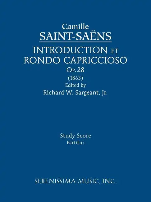 Introduction et Rondo Capriccioso, Op.28: Study score - Paperback