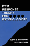 Item Response Theory for Psychologists - Paperback