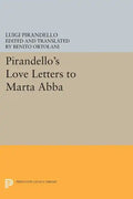 Pirandello's Love Letters to Marta Abba - Paperback