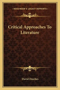 Critical Approaches to Literature - Paperback