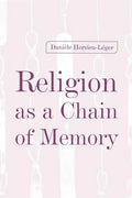 Religion as a Chain of Memory - Paperback