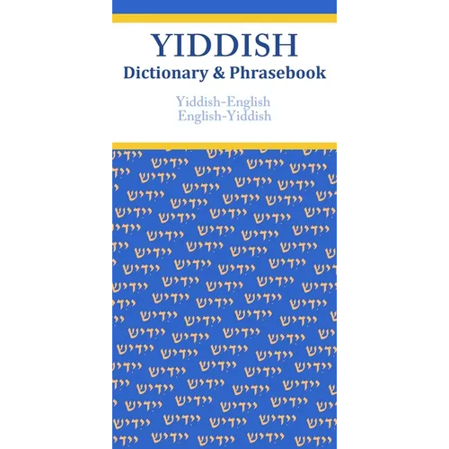 Yiddish-English/English-Yiddish Dictionary & Phrasebook - Paperback