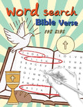 Word Search Bible Verse for Kids: Word Search for Bible Study for Kids Ages 6-8 - Paperback