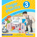 Finger Phonics Book 3: In Print Letters (American English Edition) - Board Book