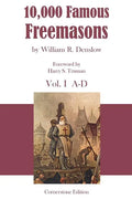 10,000 Famous Freemasons: Vol. I - Paperback
