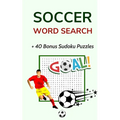 Soccer Word Search: Puzzle Book for Adults and Teens 5x8 Inches Pocket Size - Paperback