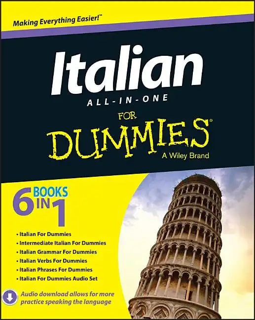 Italian All-In-One for Dummies - Paperback