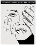 Adult Colouring Books Art Therapy: Anti-Stress Art Therapy For Busy People (Sketch Coloring Book) - Paperback
