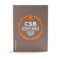 CSB Study Bible, Hardcover: Red Letter, Study Notes and Commentary, Illustrations, Ribbon Marker, Sewn Binding, Easy-To-Read Bible Serif Type - Hardcover