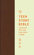 ESV Teen Study Bible (Trutone, Burnt Sienna) - Imitation Leather