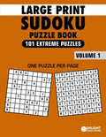 Large Print Sudoku Puzzle Book Extreme: 101 Extreme Sudoku Puzzles for Adults & Seniors to Improve Memory - Paperback