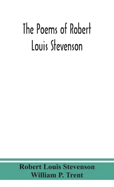 The poems of Robert Louis Stevenson - Hardcover