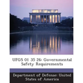Ufgs 01 35 26: Governmental Safety Requirements - Paperback