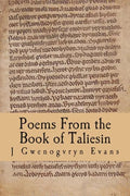 Poems From the Book of Taliesin - Paperback