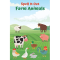 Spell it Out Farm Animals: Book for Ages 2-6 for Kids, Toddlers, Boys, Girls, Kids, preschool&Kindergarten, Guessing Game, word Guessing, Picture - Paperback