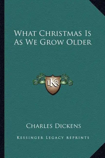 What Christmas Is as We Grow Older - Paperback