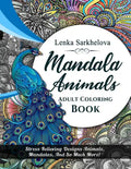 Mandala Animals Coloring Book: Adult Coloring book - Paperback