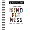 Brain Games - Everyday Mindfulness Word Search (White) - Spiral