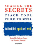 Sharing the Secrets: Teach Your Child to Spell, 2nd Edition - Paperback