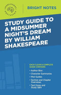 Study Guide to A Midsummer Night's Dream by William Shakespeare - Paperback
