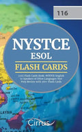 NYSTCE ESOL (116) Flash Cards Book: NYSTCE English to Speakers of Other Languages Test Prep Review with 300+ Flashcards - Paperback