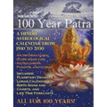100 Year Patra Vol...2: Vedic Charts, Life Paths, Life Cycles & Planetary Tracking - Paperback