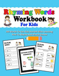 Rhyming Words Workbooks For Kids: Preschoolers And Kindergarten Rhyming Workbooks, Rhyming Workbooks For kids To Get Started With Learning How To Rhym - Paperback