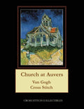 Church at Auvers: Van Gogh Cross Stitch Pattern - Paperback