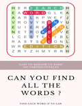 Easy to Medium to Hard 100 Various Puzzles Can You Find All the Words ? Find Each Word If Yo Can: Word Search Puzzle Book for Adults, large print word - Paperback