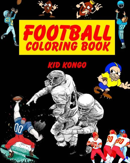 Football Coloring Book - Paperback