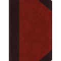 ESV Study Bible, Large Print (Trutone, Brown/Cordovan, Portfolio Design) - Imitation Leather