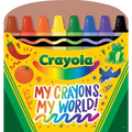 Crayola: My Crayons, My World! (a Crayola Crayon Shaped Novelty Board Book for Toddlers) - Board Book