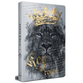 Biblia Rvr60 Letra Grande Tamaño Manual, Tapa Dura León Rey de Reyes / Spanish Bible Rvr60 Handy Size Large Print Hardcover Lion King of Kings - Hardcover