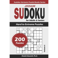 Jigsaw Sudoku for Adults & Seniors: 200 Hard to Extreme Puzzles - Paperback