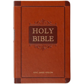 KJV Holy Bible Giant Print Compact Sienna - Imitation Leather
