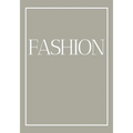 Fashion: A decorative book for coffee tables, bookshelves and end tables: Stack style decor books to add home decor to bedrooms - Paperback