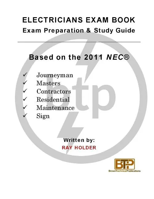 Electricians Exam Book 2011 - Paperback