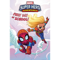 Captain Marvel: First Day of School!: First Day of School! - Library Binding