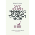 Yesterday's Words at Tomorrow's Prices - Paperback