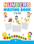 Number Writing Book: 1 to 50 - Paperback