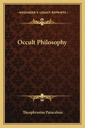 Occult Philosophy - Paperback
